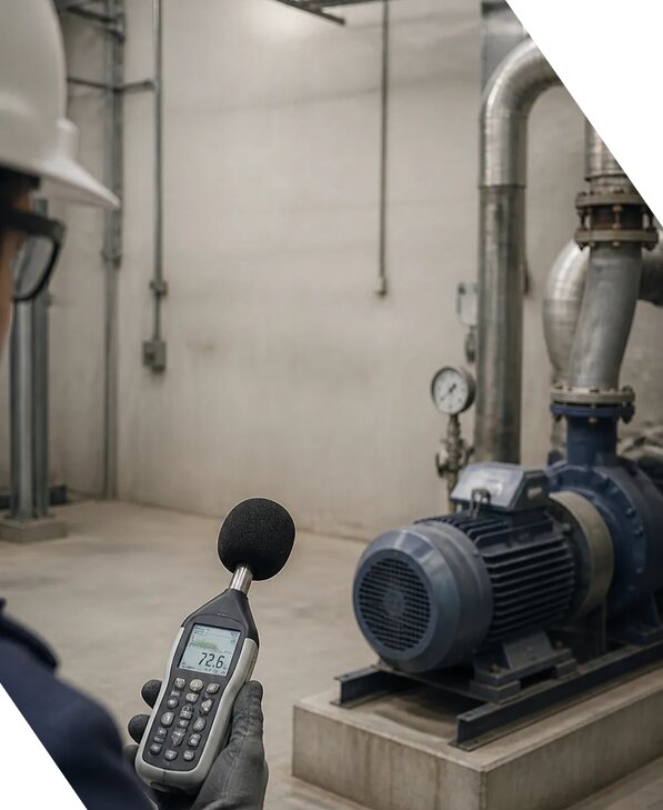 Измерение шума оборудования на промышленных объектах в Шуе